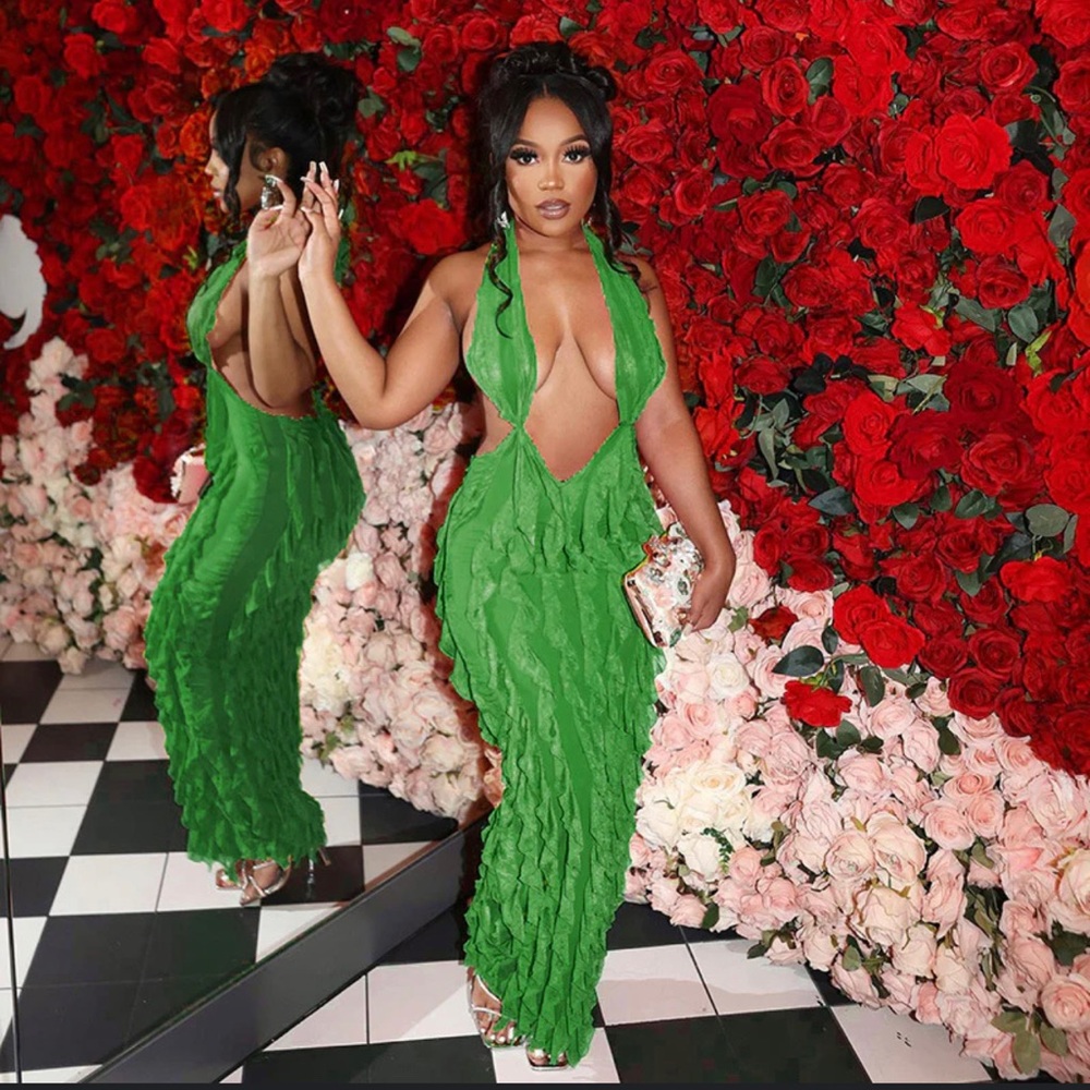 Green Maxi Dress